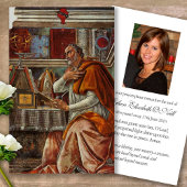 カトリック損失セントオーガスティン祈りの言葉同情カード