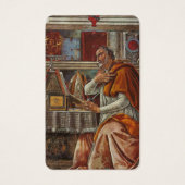 カトリック損失セントオーガスティン祈りの言葉同情カード (正面)