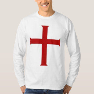 カトリック教のクルセーダーのワイシャツ Tシャツ