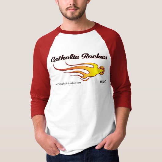 カトリック教のロッカー-ドイツ体 Tシャツ (正面)