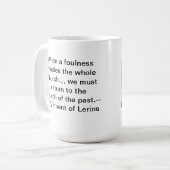 カトリック教の伝統のコーヒー・マグ コーヒーマグカップ (正面左)