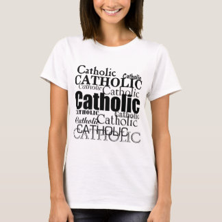 カトリック教の単語 Tシャツ