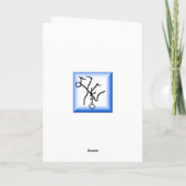 カトリック教の回復おめでとう カード (裏面)