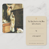 カトリック教の多くの提供の祈りの言葉イエス・キリスト神聖なカード 名刺 (正面/裏面)