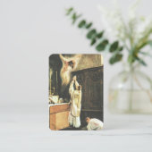 カトリック教の多くの提供の祈りの言葉イエス・キリスト神聖なカード 名刺 (スタンド正面)