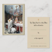 カトリック教の多くの提供の祈りの言葉神聖なカード 名刺 (正面/裏面)