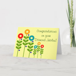 カトリック教の尼僧の60周年記念カード2 カード