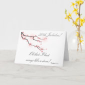 カトリック教の尼僧の"第50記念祭"カード カード (黄色い花)