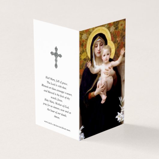 カトリック教の祈りの言葉はユリの|マドンナを梳きます (外部)