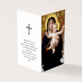 カトリック教の祈りの言葉はユリの|マドンナを梳きます 名刺 (外部)
