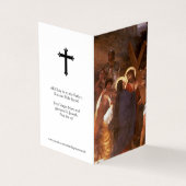 カトリック教の祈りの言葉は十字2を運ぶ|を梳きます 名刺 (外部)