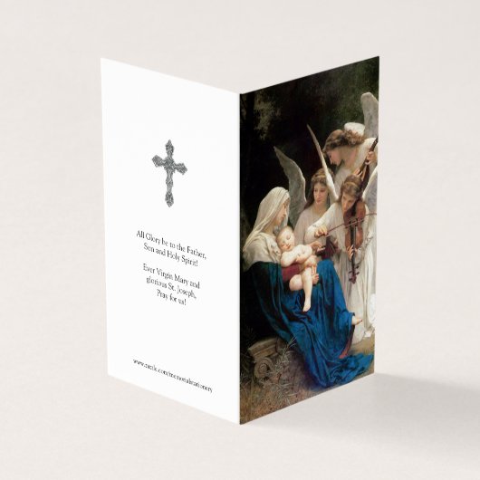 カトリック教の祈りの言葉は天使の|の歌を梳きます (外部)