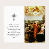 カトリック教の祈りの言葉は|の最愛の息子を梳きます 名刺 (外部フラット)