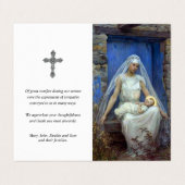 カトリック教の祈りの言葉は|の母校を梳きます 名刺 (外部フラット)