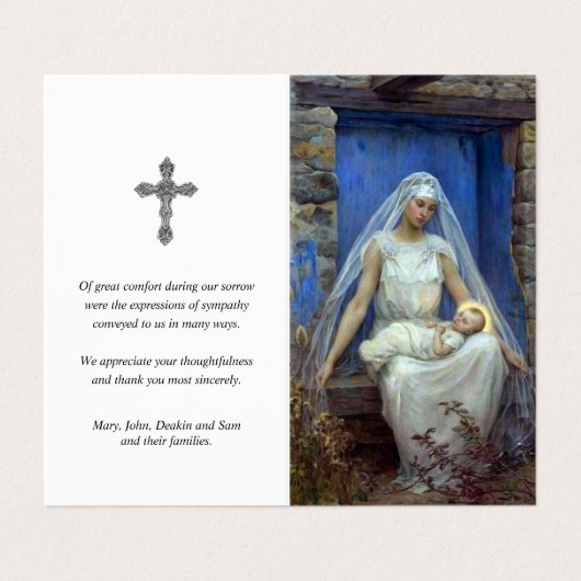 カトリック教の祈りの言葉は|の母校を梳きます 名刺 (外部フラット)