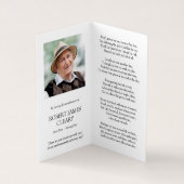 カトリック教の祈りの言葉は|イエス・キリスト祈る1を梳きます 名刺 (内部)