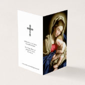 カトリック教の祈りの言葉は|マドンナ及び子供を梳きます 名刺 (外部)