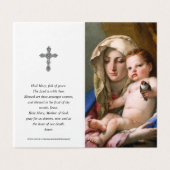 カトリック教の祈りの言葉はGoldfinchの|マドンナを梳きます (外部フラット)