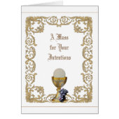 カトリック教の神聖な多くの提供の金ゴールドの聖餐杯 (正面)