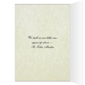 カトリック教の葬儀の悔やみや弔慰のベビーの乳児は感謝していしています (内側 (左))