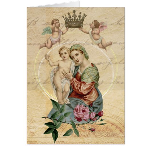 カトリック教の葬儀の悔やみや弔慰の神聖なカードは感謝していしています (正面)