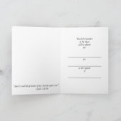 カトリック教会のミサ・イエスの祭壇 カード (内部)