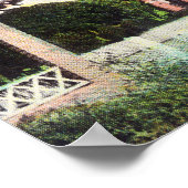 カトリック教会の外観 ポスター (角)