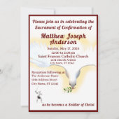 カトリック教会の承認の招待 招待状 (正面)