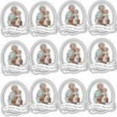 カトリック教会の聖ヨセフと子イエスの宗教 シール (正面)