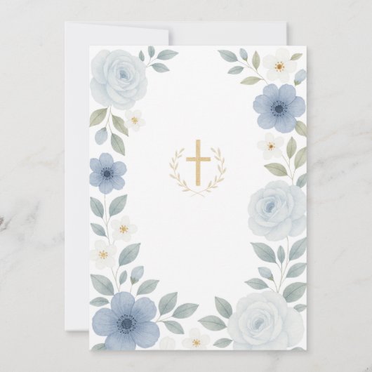 カトリック教会の集団宗教結婚教会 招待状 (裏面)