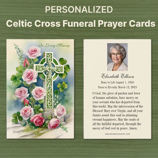 カトリック教会クロス葬儀メモリアル祈りの言葉