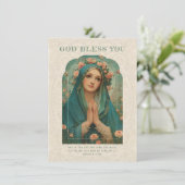 カトリック教会メアリー宗教フローラヴィンテージ (スタンド正面)