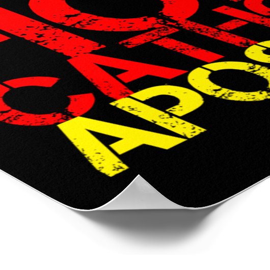 カトリック教会跡 ポスター (角)