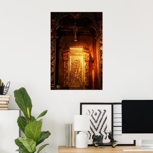 カトリック教寺院 ポスター (ホームオフィス)