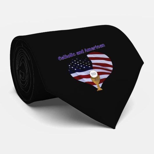カトリック教徒でアメリカ人 ネクタイ (ロール)