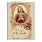 カトリック教徒によって聖母マリアの賛美される哀悼は感謝していしています (正面)