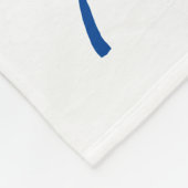 カトリック教徒によって賛美される聖母マリアのベビーのマイル標石 フリースブランケット (角)