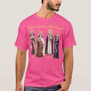 カトリック教徒のキリスト教の女性医師 Tシャツ