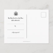 カトリック教徒の意志供述親忘れ ポストカード (裏面)