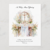 カトリック教徒の意志供述親忘れ ポストカード (正面)