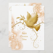 カトリック教徒の渦巻き結婚をする 招待状 (正面/裏面)