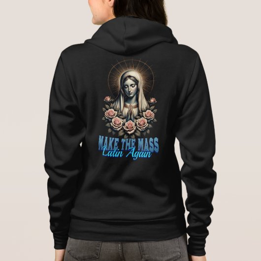 カトリック教徒、再びラテン語をマスメディアに パーカ (裏面)