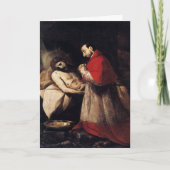 カトリック教神学校の挨拶と勇気付けられる カード (正面)