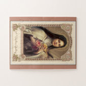 カトリック教St.テレーズイエス・キリストの小さい花 ジグソーパズル (横)