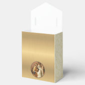 カトリック新郎新婦Mary St. Joseph金ゴールドレース フェイバーボックス (オープン)
