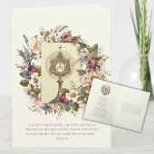 カトリック正チャーリスティック宿主聖なる書物、 経典祈りの言葉 カード