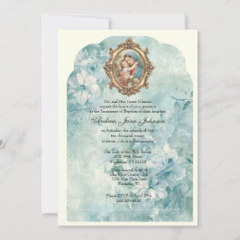 カトリック洗礼《キリスト教》洗礼式や命名式賛美マザーイエス 招待状