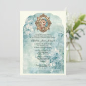 カトリック洗礼《キリスト教》洗礼式や命名式賛美マザーイエス 招待状 (スタンド正面)