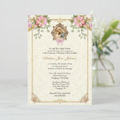 カトリック洗礼《キリスト教》洗礼式や命名式賛美マザーイエス 招待状 (スタンド正面)