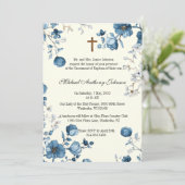 カトリック洗礼《キリスト教》洗礼式や命名式賛美マザーイエス 招待状 (スタンド正面)